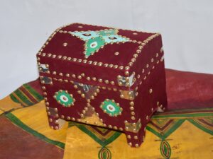 Berber Chest Moroccan Tuareg Jewelry Box