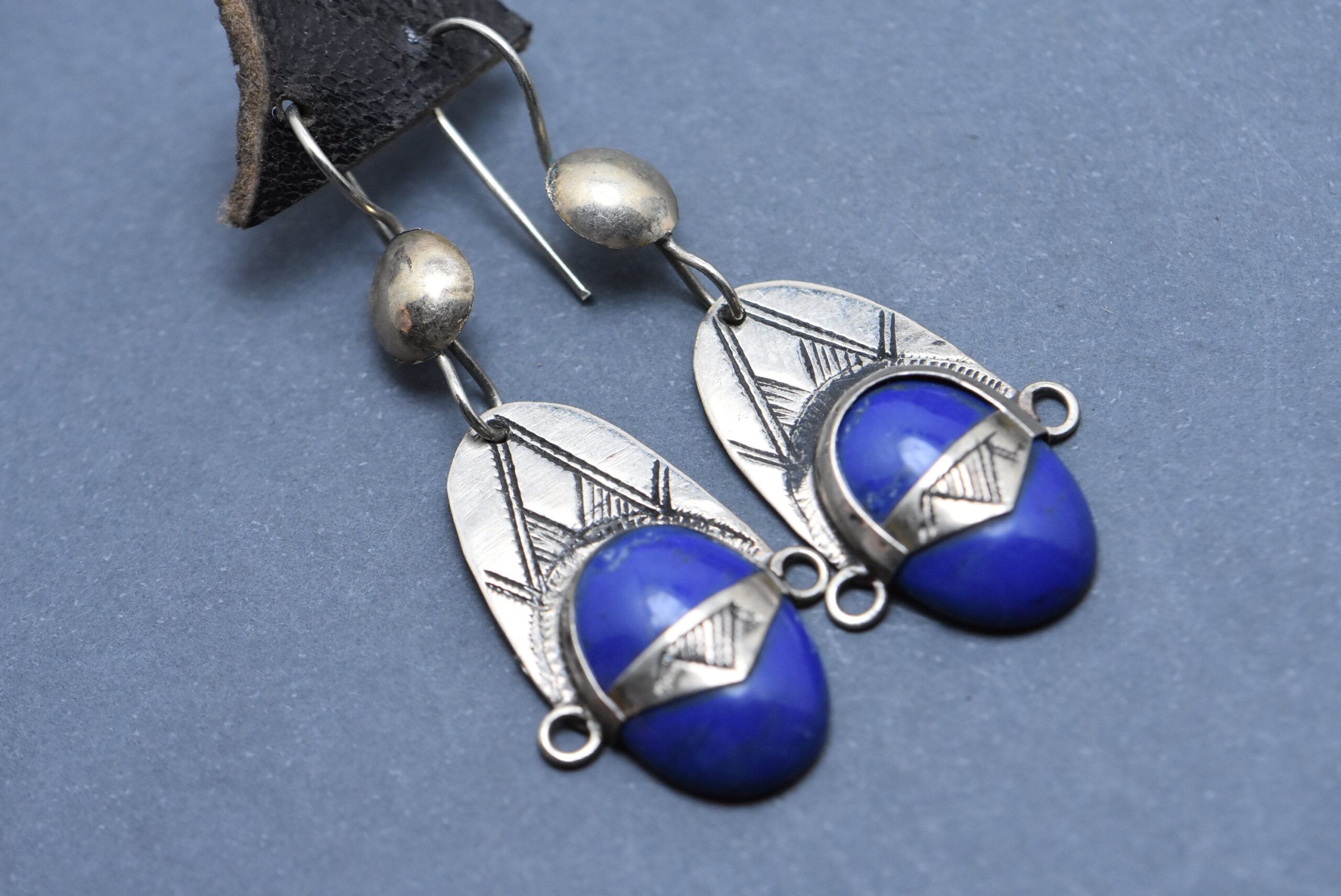 Boucles d'oreilles touareg argent, berbere bijoux