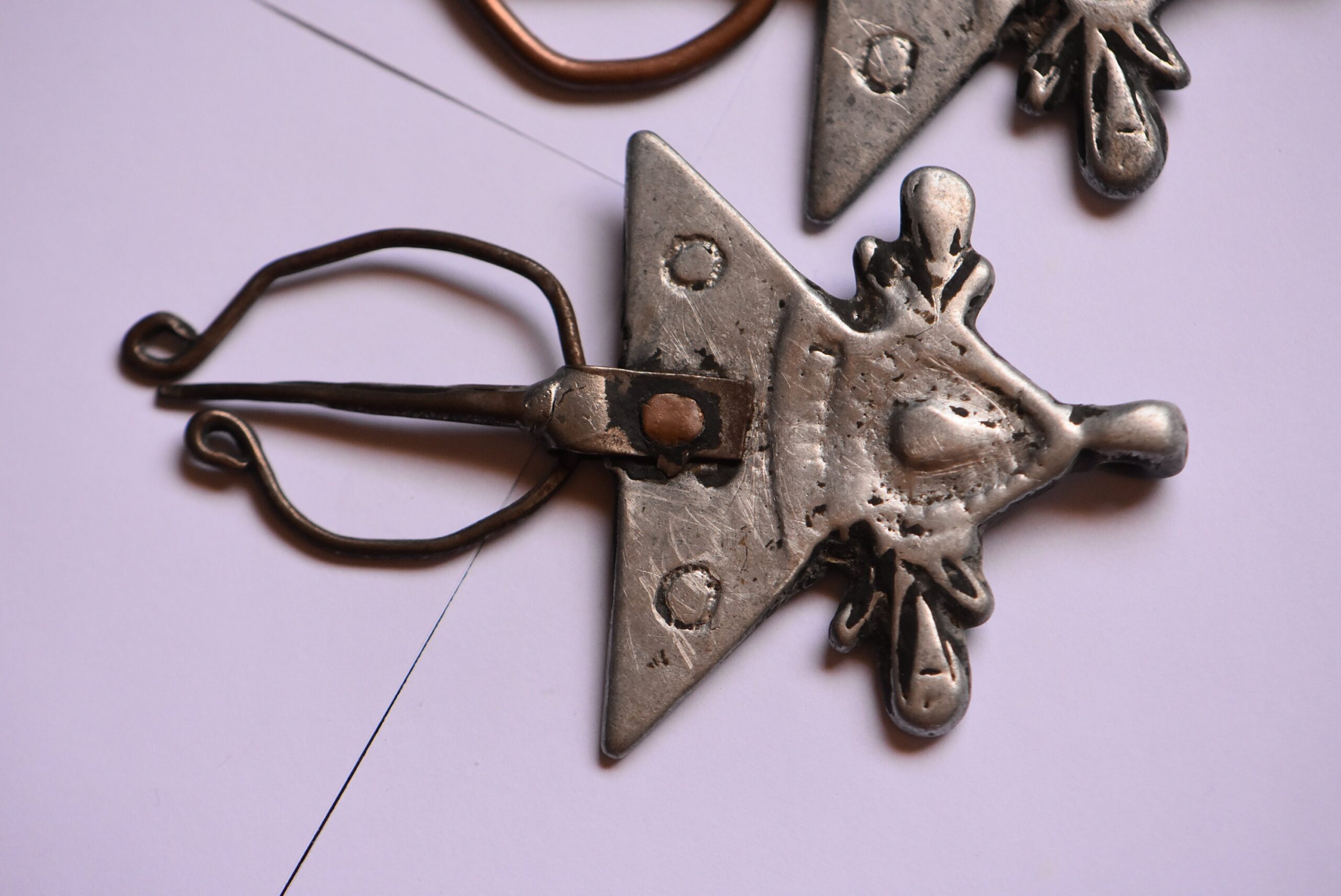 very old berber fibula, juifs mogador essaouira - Image 3