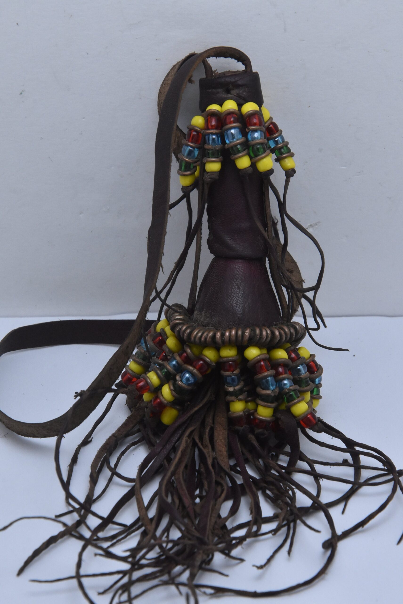 Tuareg Leather Box kajal, Touareg kohl bottle - eyeliner empty - Image 6