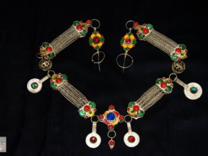 Vintage Berber Fibula Brooch: Ethnic AIT KHABACHE Jewelry