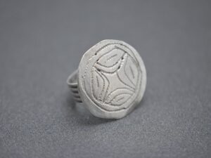 ancienne berbere bague argent, vintage berber ring
