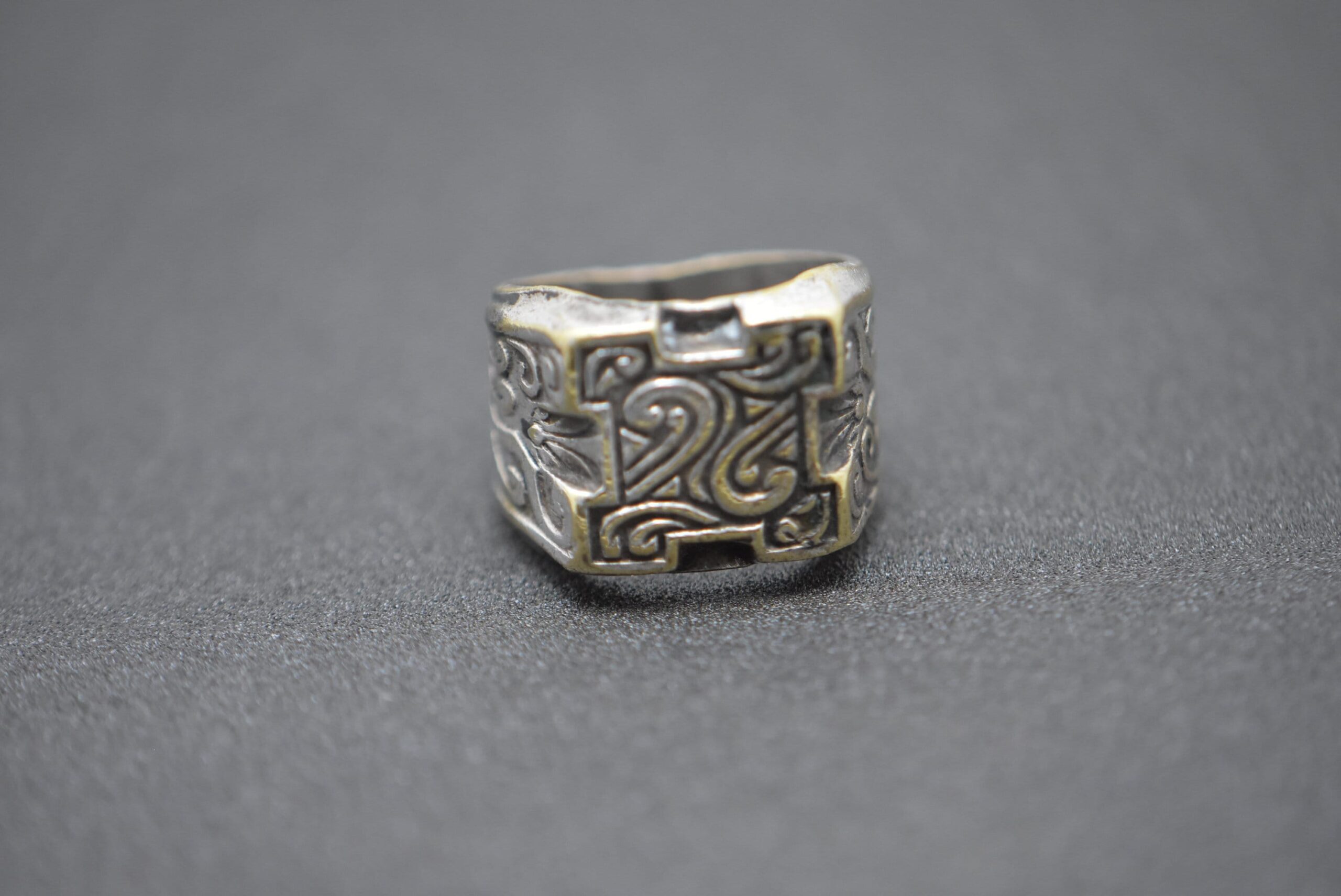 tuareg handmade silver ting, boho ring - Image 2