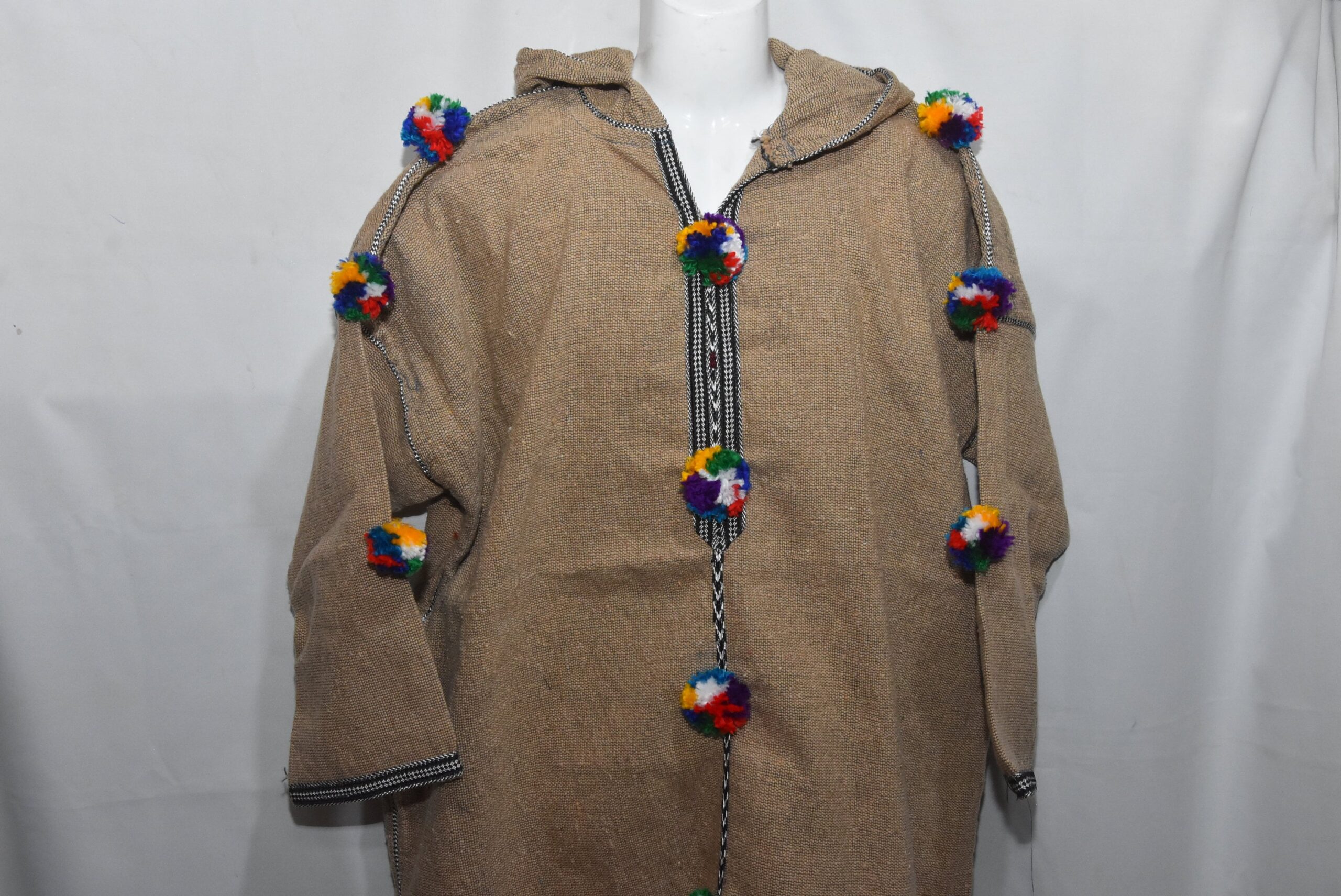 Moroccan Djellaba Woollen Handmade - Image 3