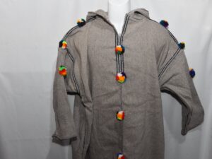 Djellaba Berber Hand woven Vintage Style Wool southern Morocco