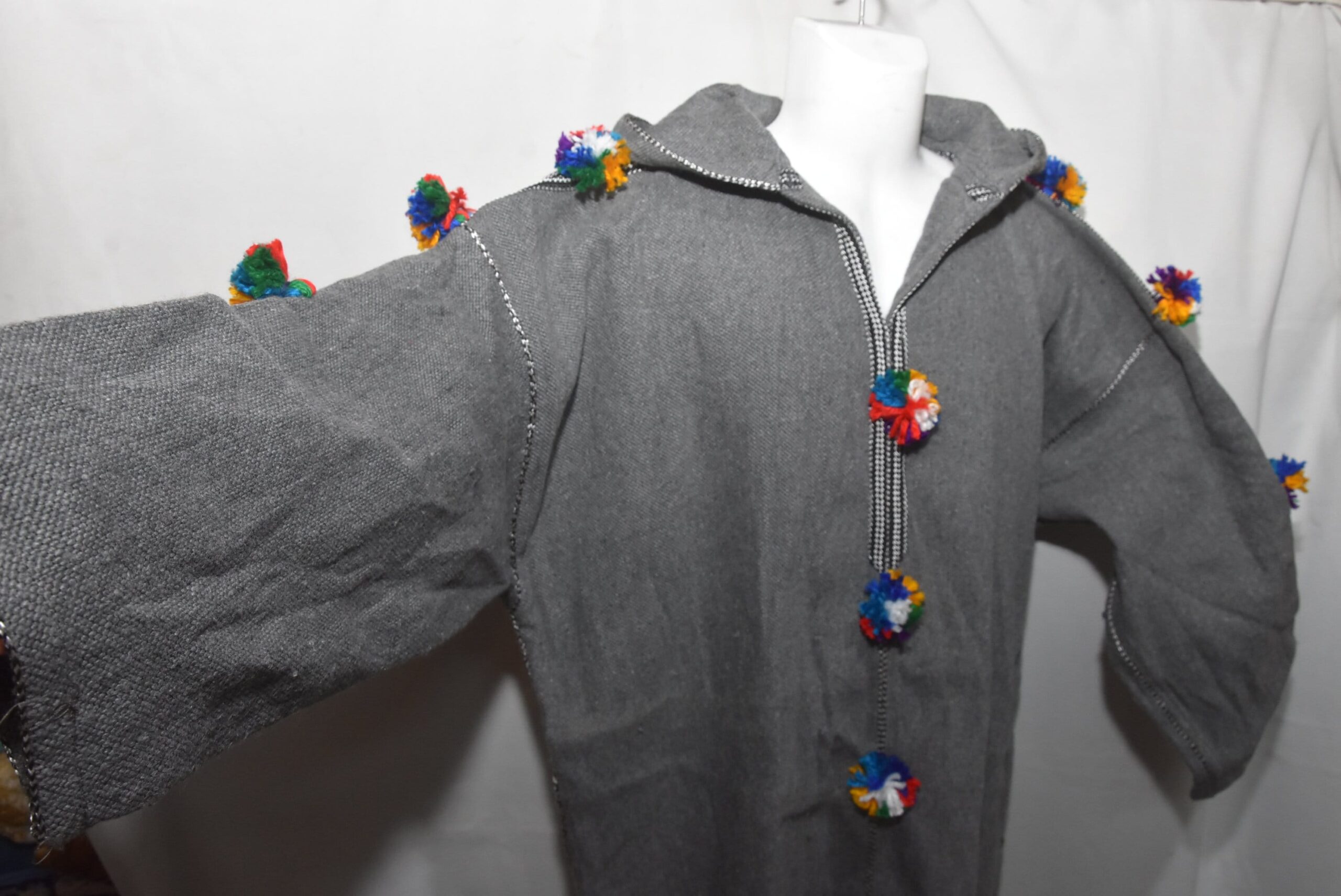 Moroccan Djellaba Woollen Handmade - Image 2