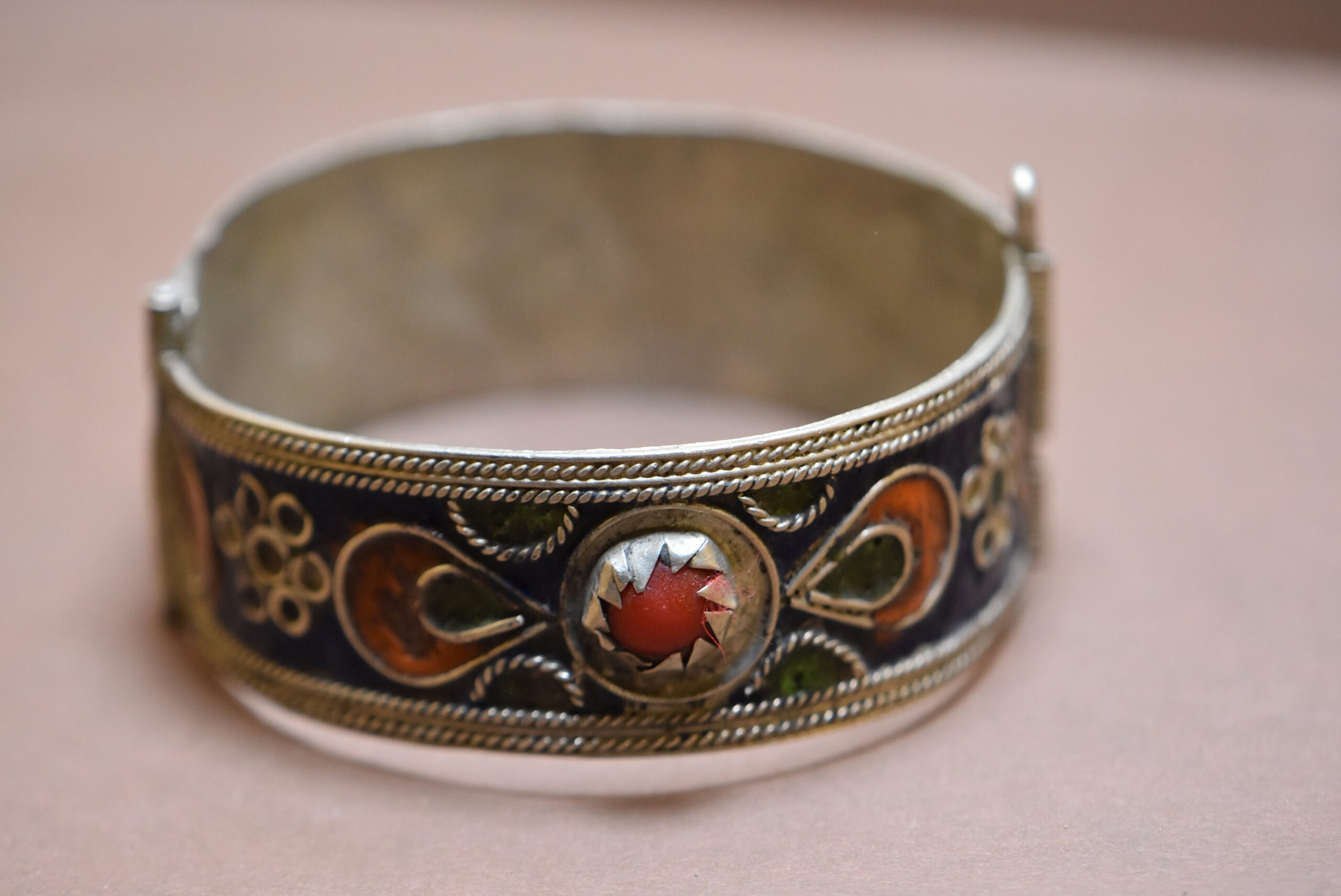 BRACELET Nbala vintage silver Anti-Atlas, old ethnic berber - Image 3