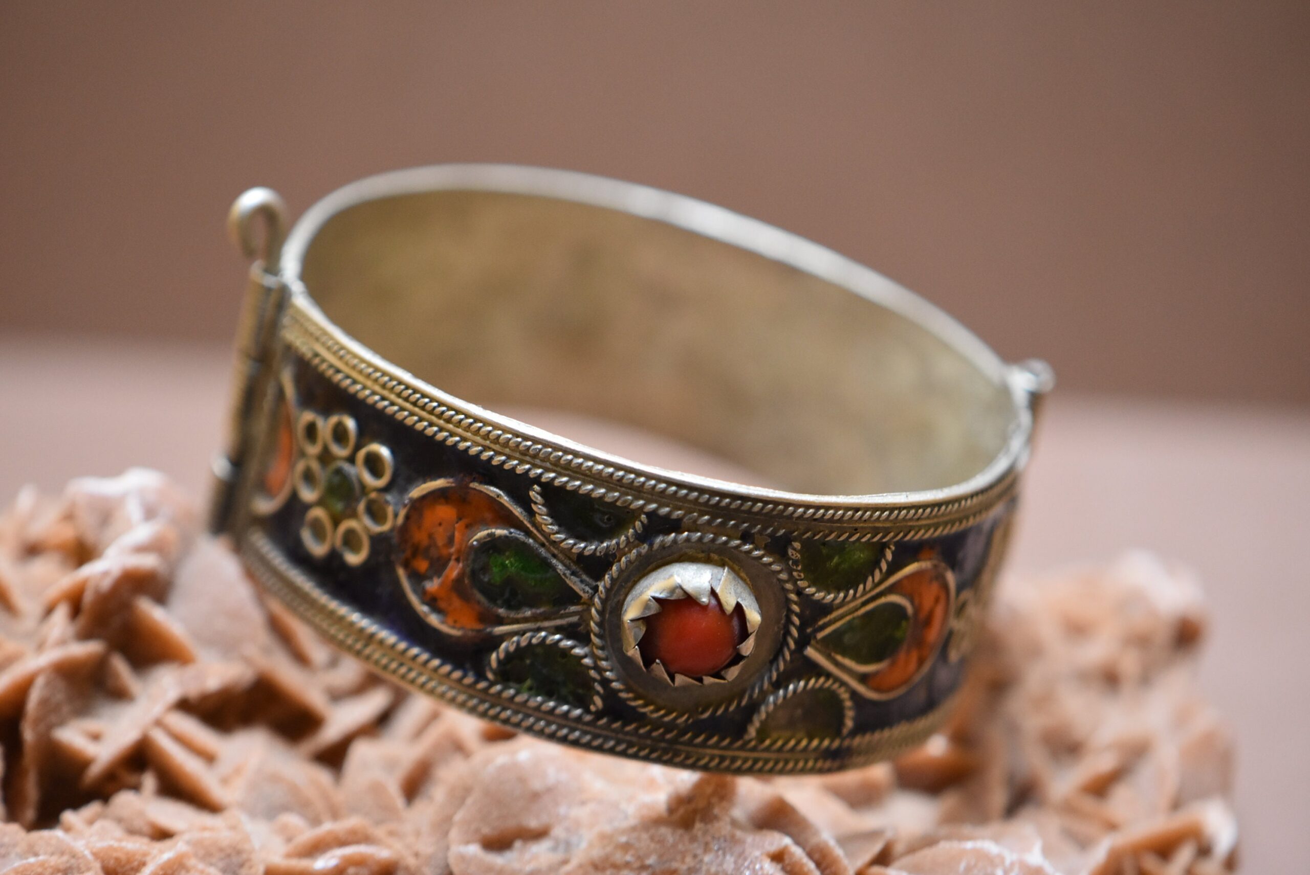 BRACELET Nbala vintage silver Anti-Atlas, old ethnic berber