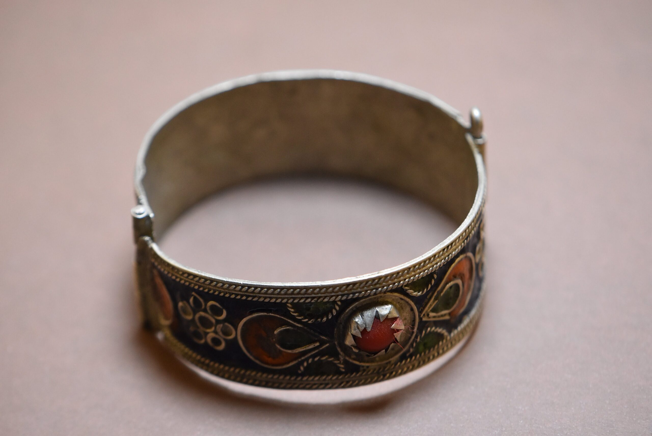 BRACELET Nbala vintage silver Anti-Atlas, old ethnic berber - Image 2