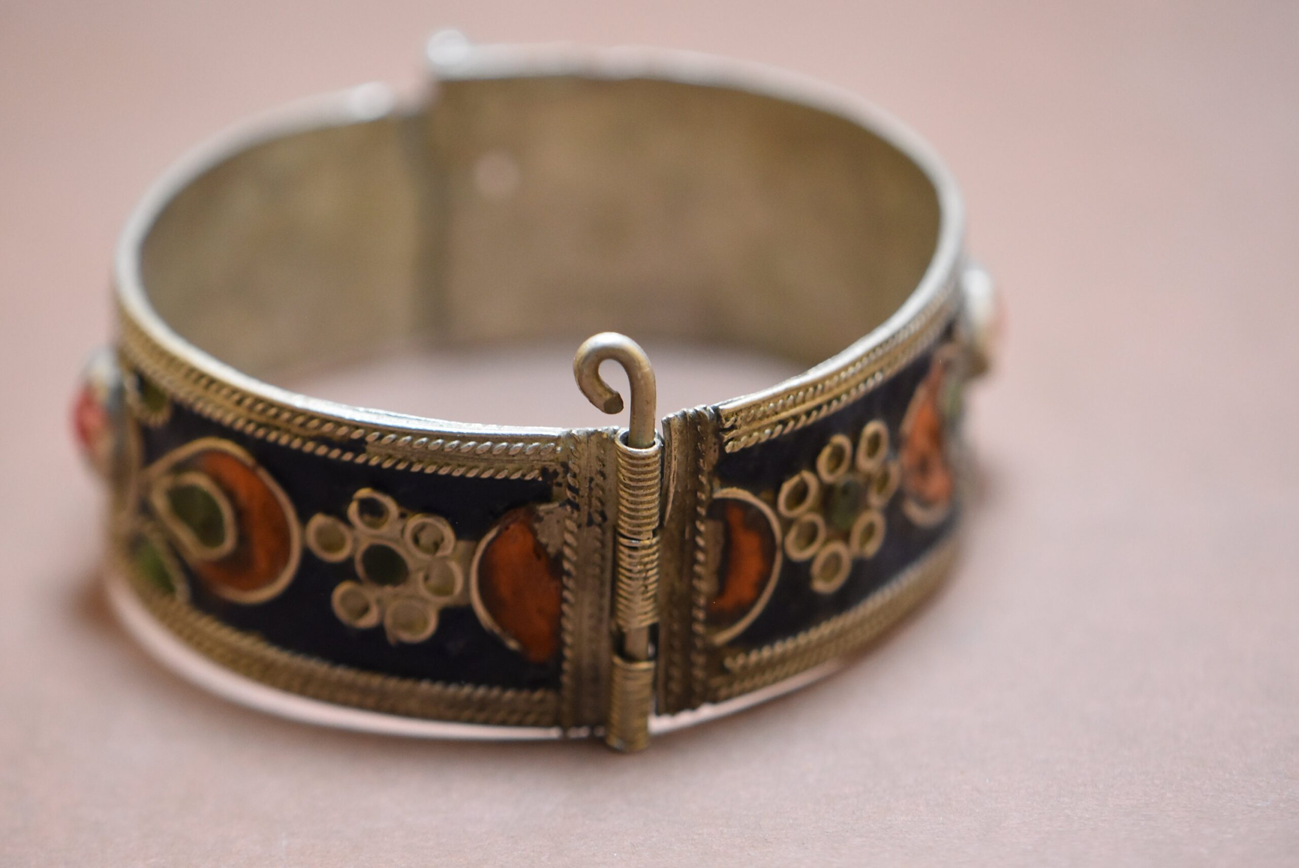 BRACELET Nbala vintage silver Anti-Atlas, old ethnic berber - Image 4