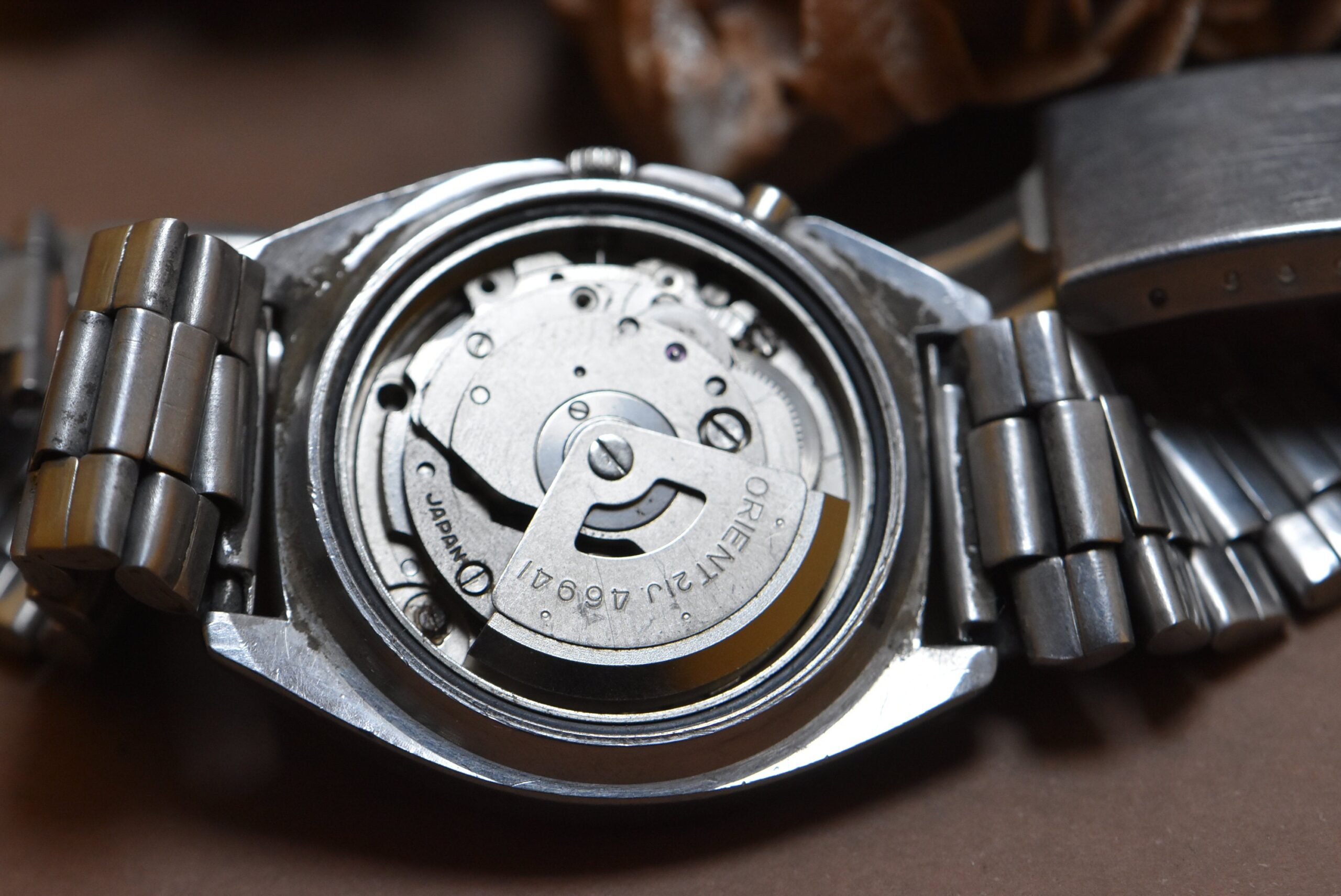 Vintage ORIENT Watch Automatic 21 Jewels Water Resistant day date - Image 4