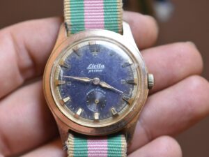 Licita prima bleu 15 Jewels Vintage Made in France