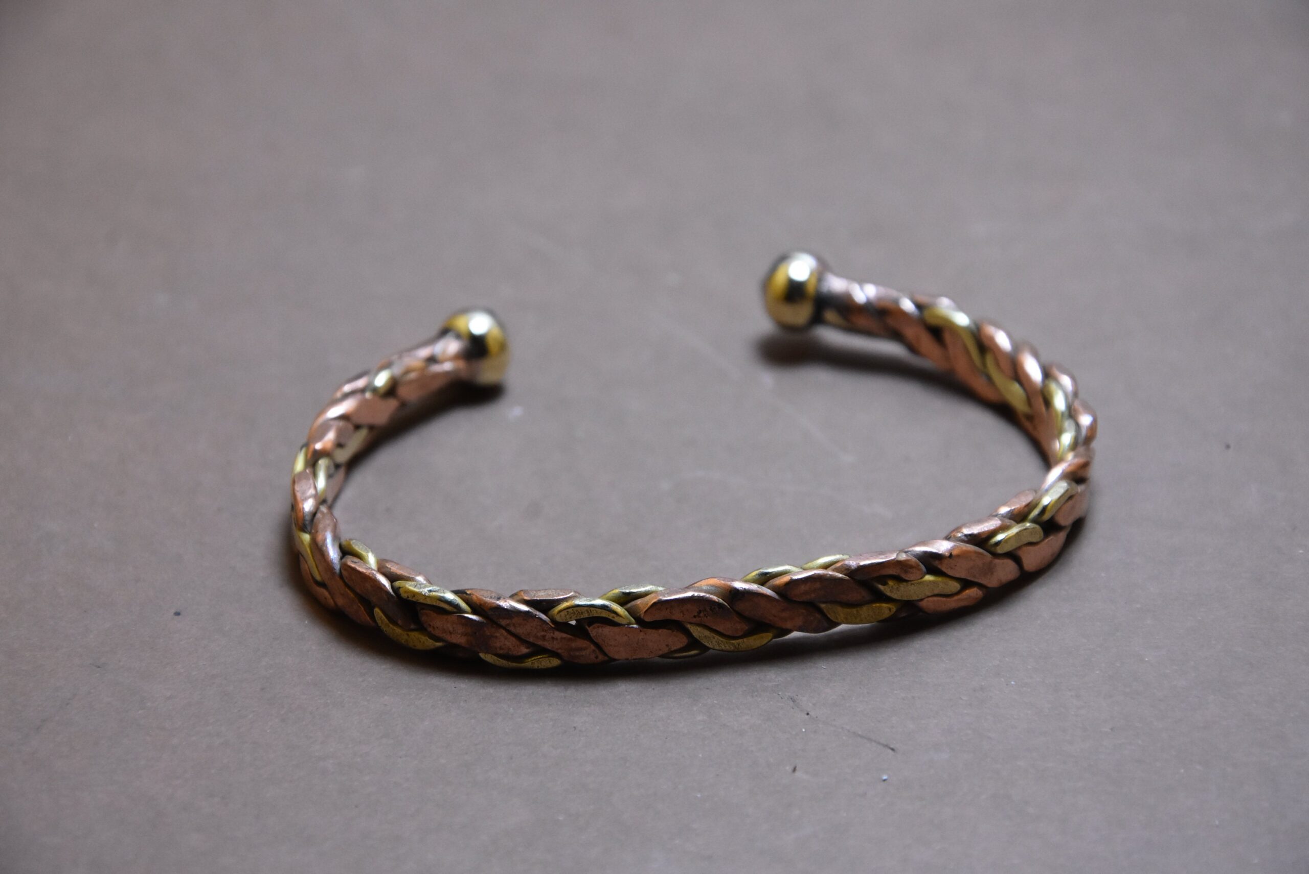 Handmade Copper Medical Alert Bracelet: Personalized ID Jewelry - Image 2