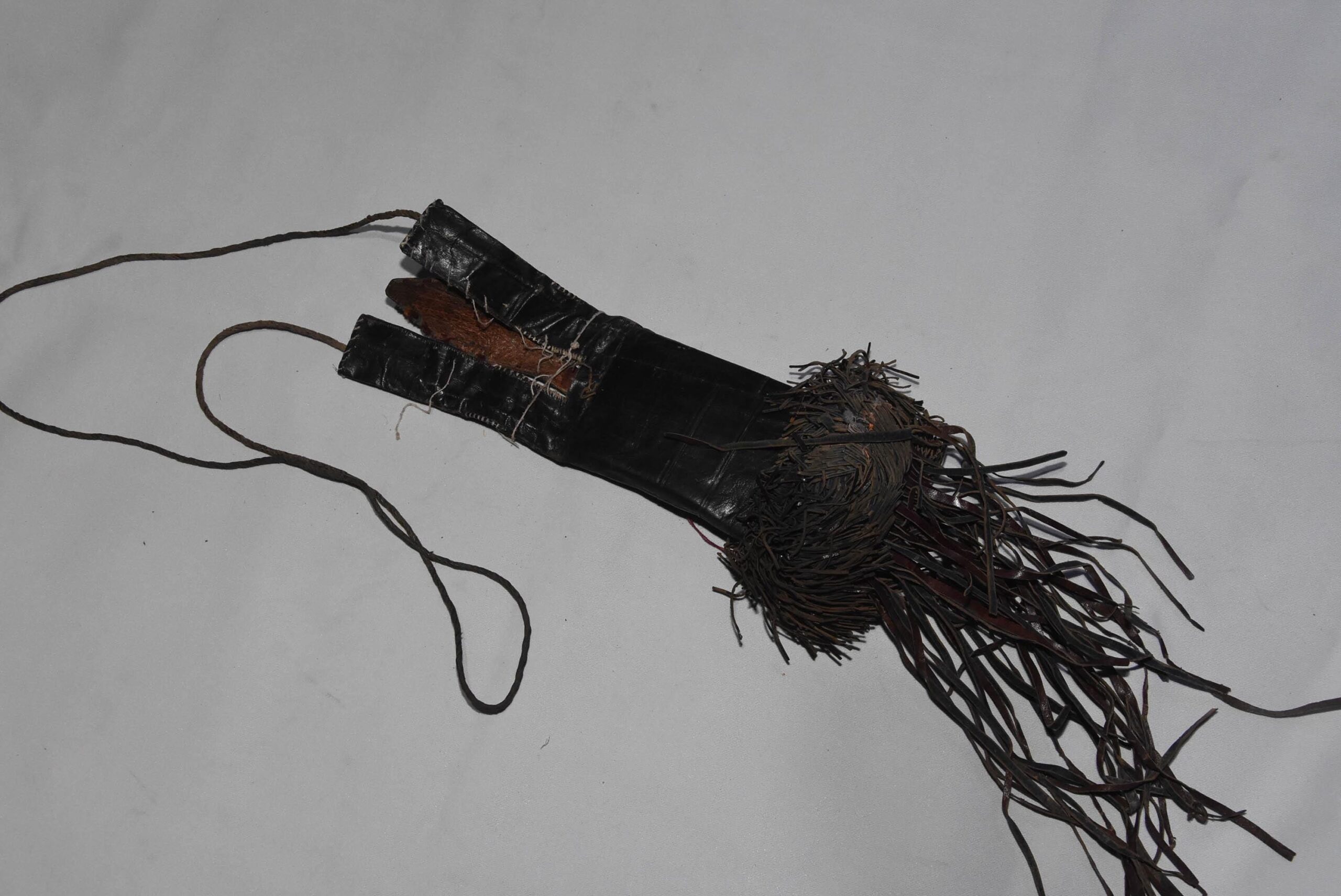 Tuareg Traditional Decorated Leather Wallet or Enafad-Abalak, Niger - Image 5