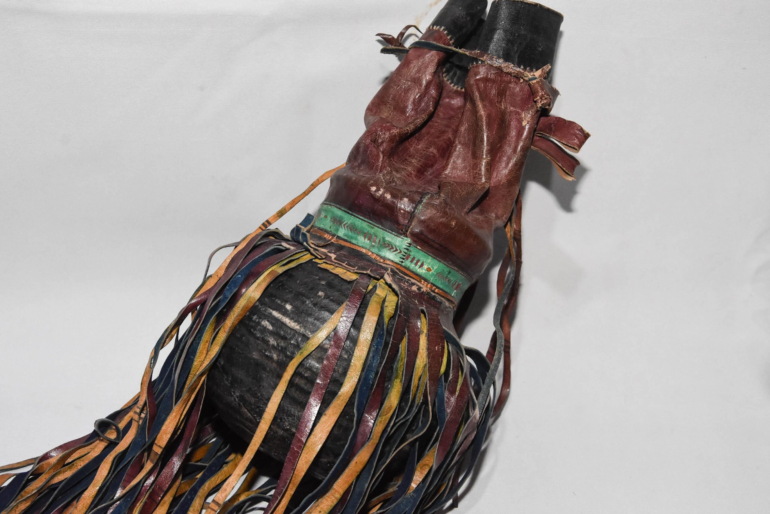 ethnic walett tuareg leather, amulette bags vintage - Image 6