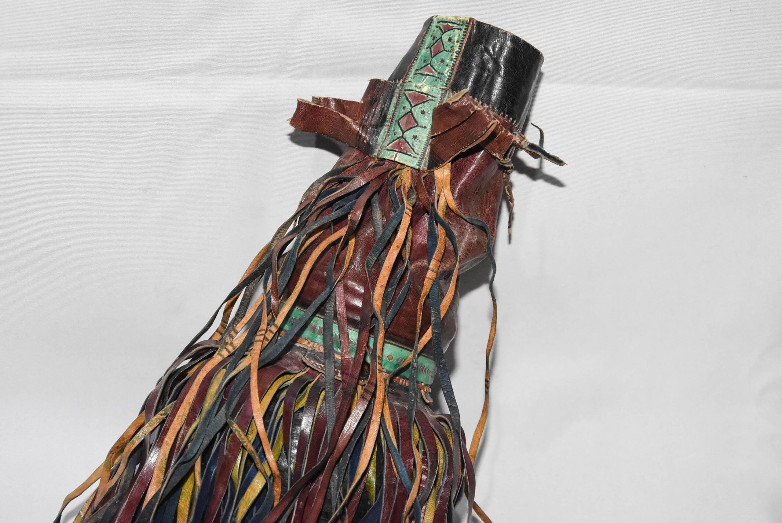 ethnic walett tuareg leather, amulette bags vintage - Image 2