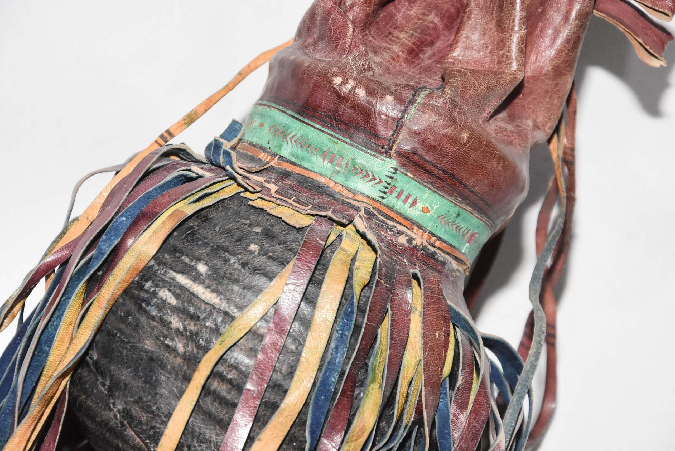 ethnic walett tuareg leather, amulette bags vintage - Image 7