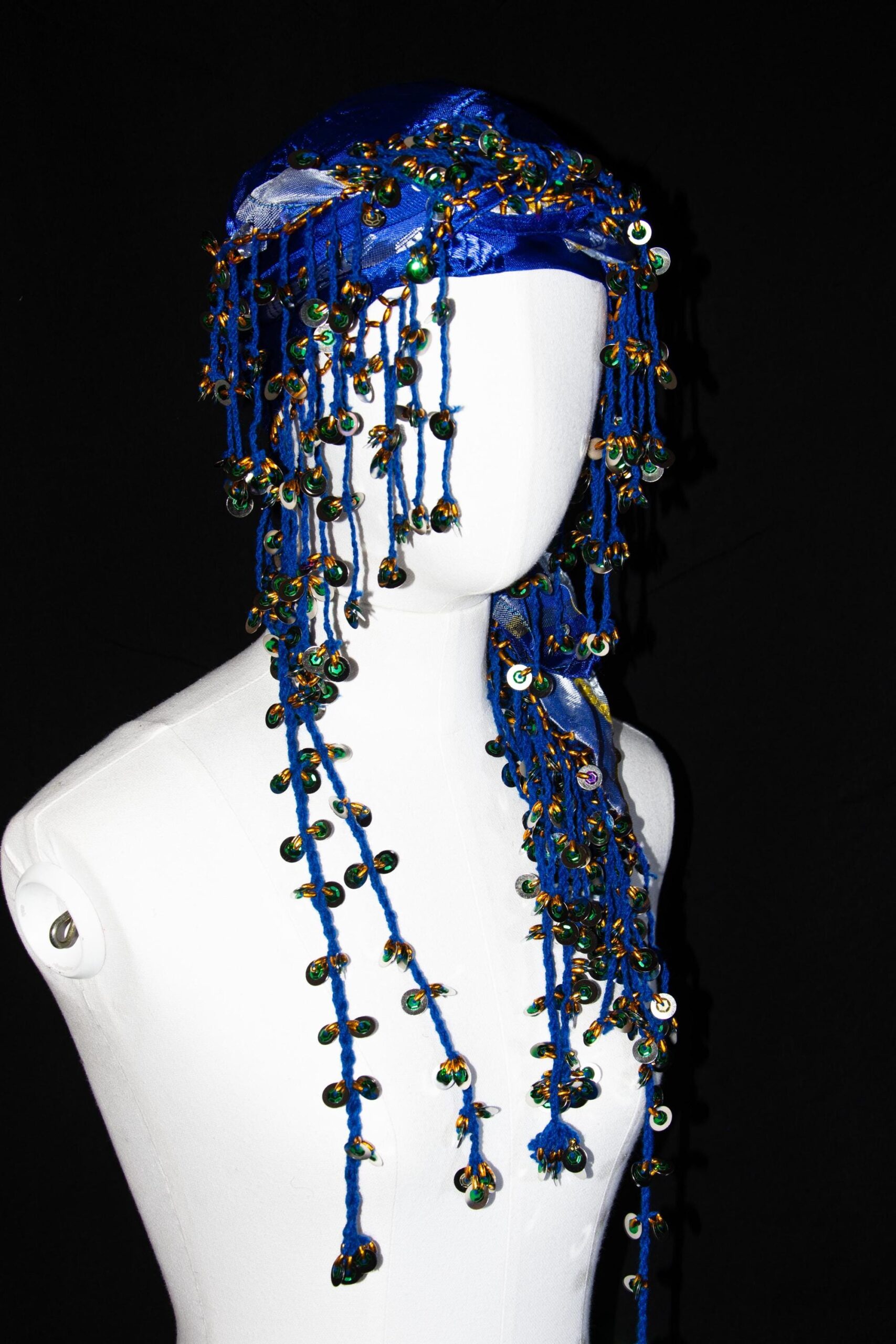 Berber Headdress Foulard, Ait Atta TASABNIT - Image 4