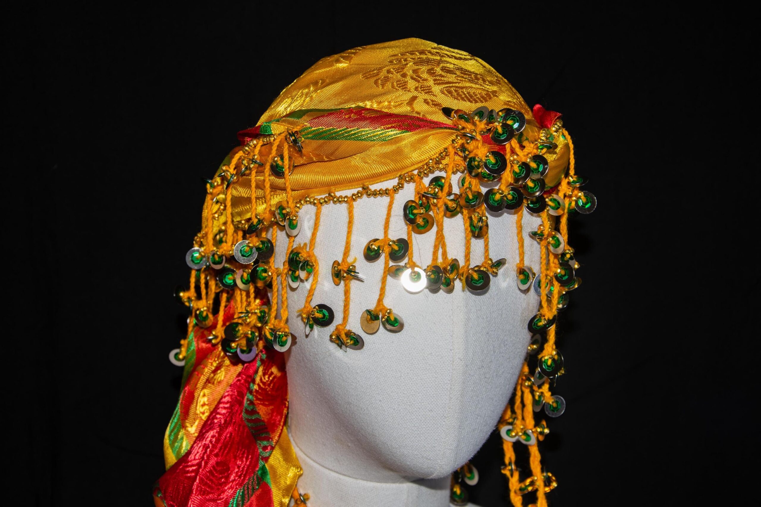 Berber Headdress Foulard, Ait Atta TASABNIT - Image 8