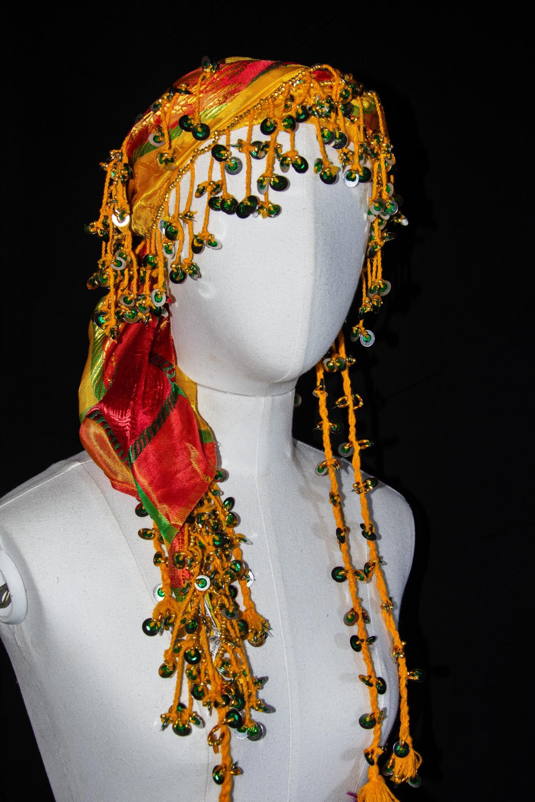 Berber Headdress Foulard, Ait Atta TASABNIT - Image 7