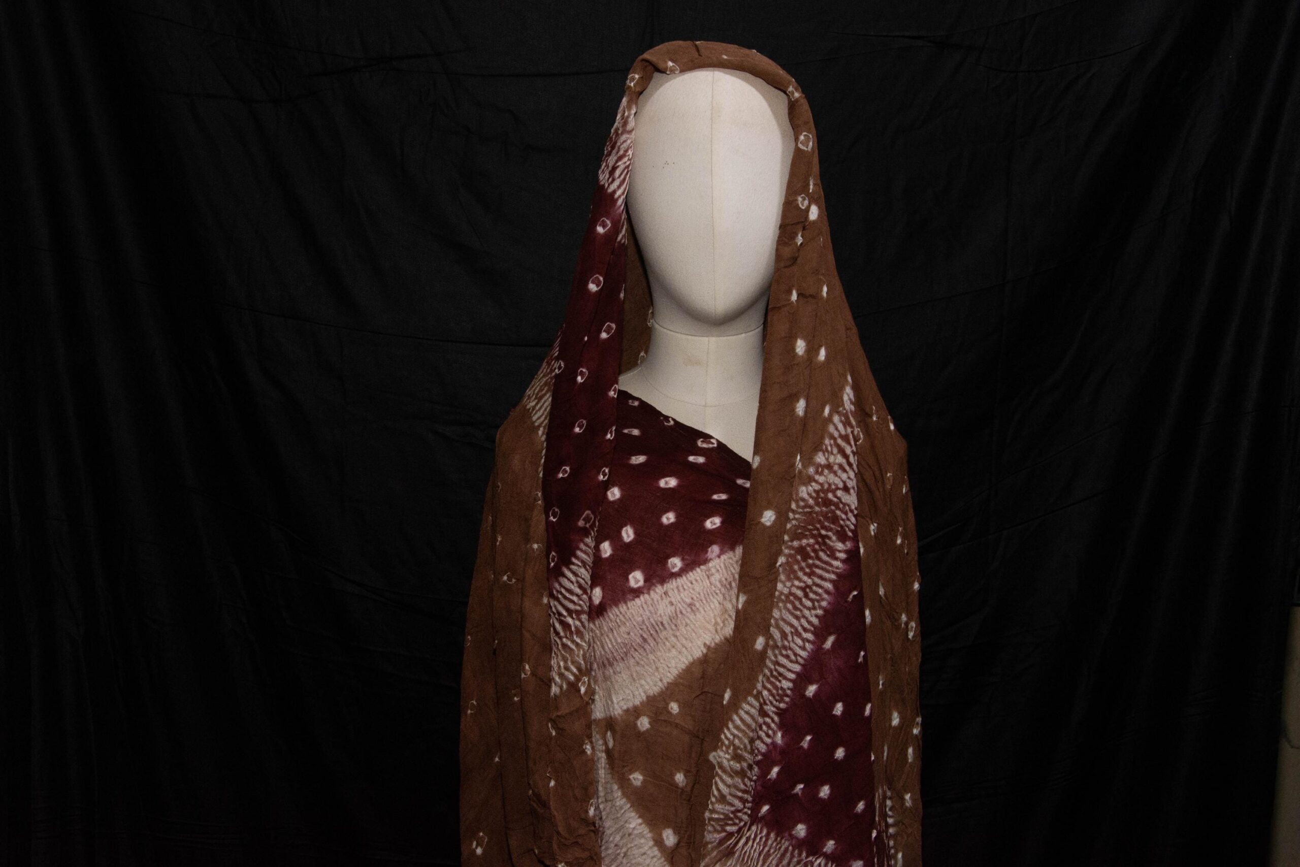 scarf Tuareg melhfa, sahraoui dress woman, malhfa