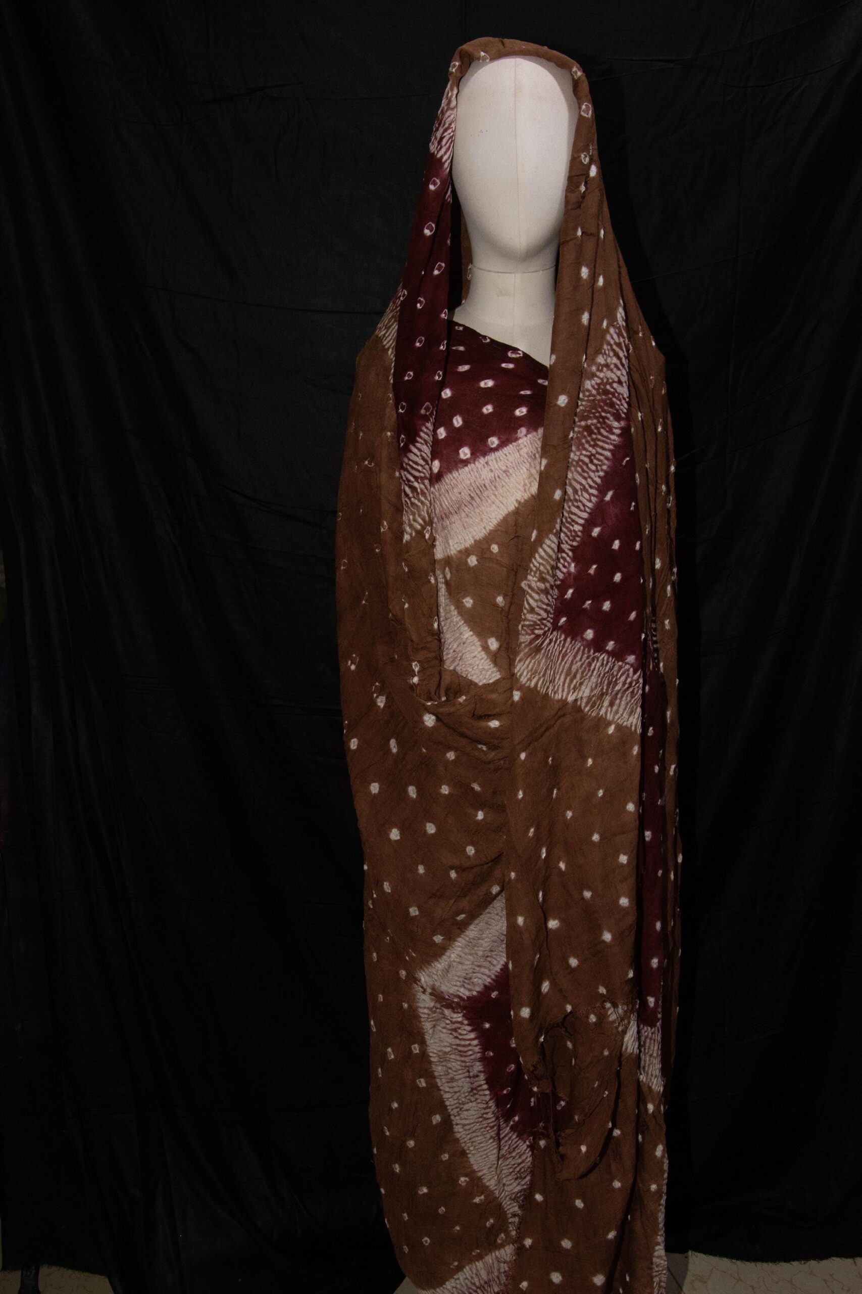 scarf Tuareg melhfa, sahraoui dress woman, malhfa - Image 3