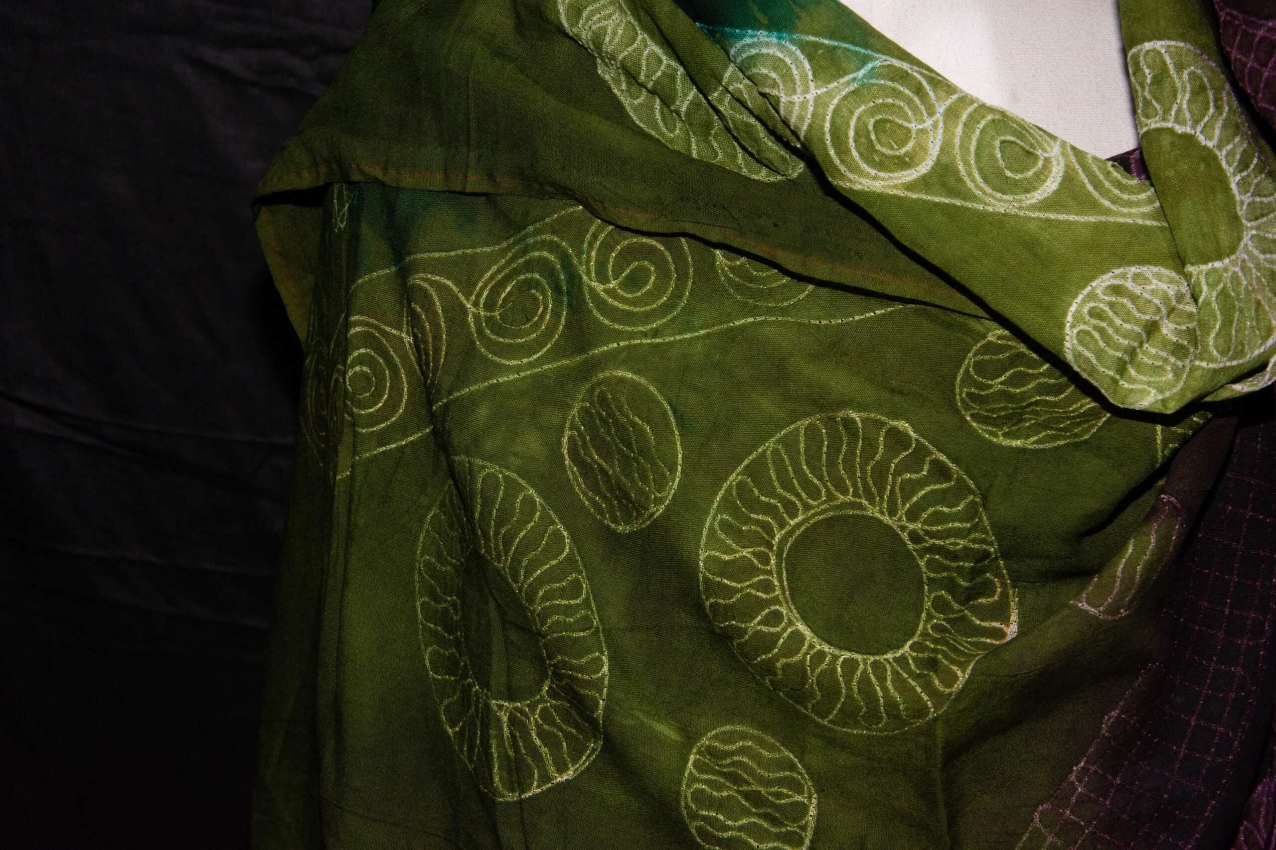 scarf Tuareg melhfa, sahraoui dress woman, malhfa - Image 7