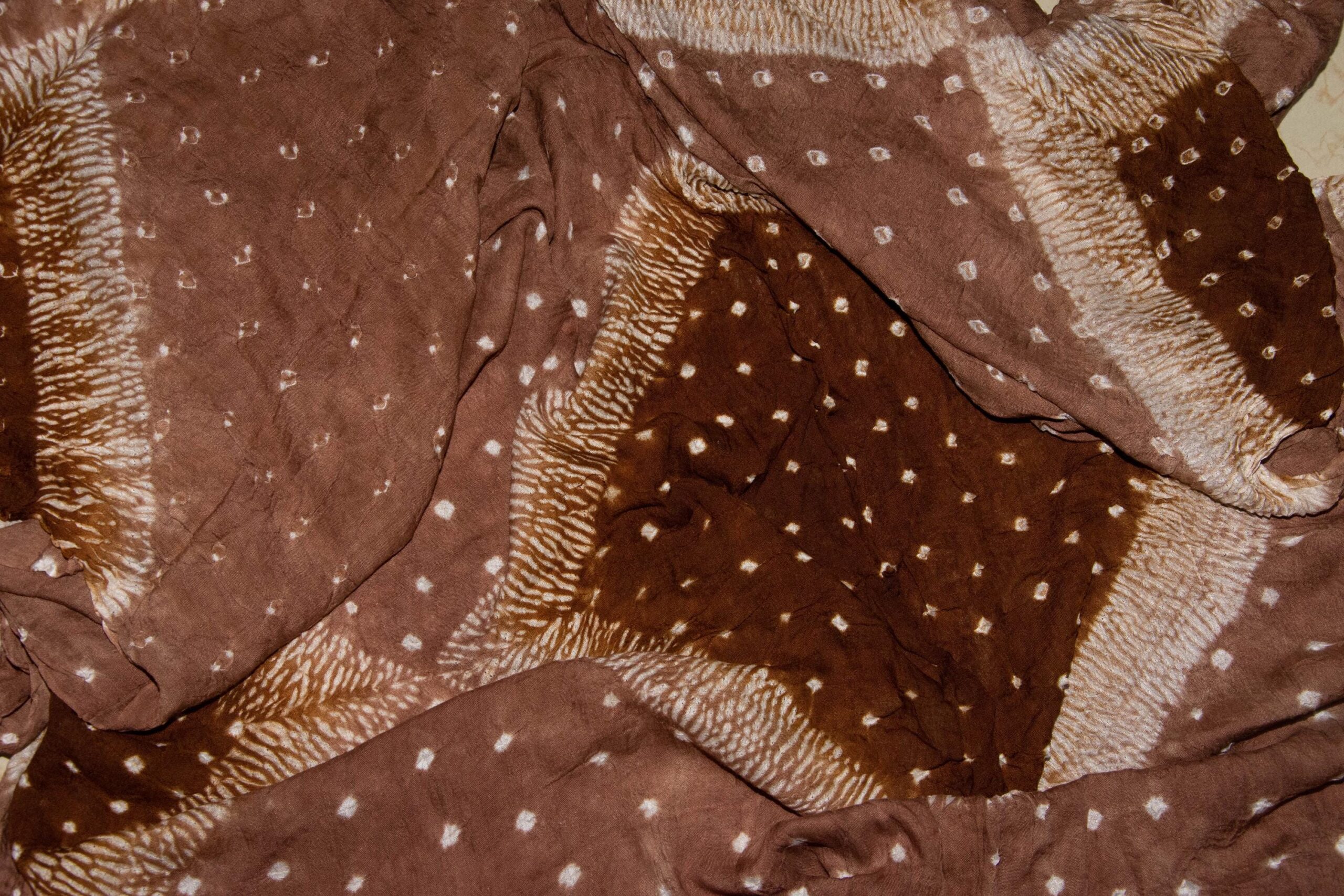 Tuareg Woman Dress Brown, Melhfa Cotton, Mauritania clothing - Image 2