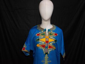 Embroidered Berber Kaftan Dress: Bohemian Gandoura