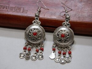 Earrings Berbère Silver Handmade,ethnique earrings,tribal earrings,vintage earrings,boho Earrings