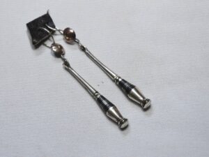 Tuareg earrings Enony handmade by craft people, ethnic african for women