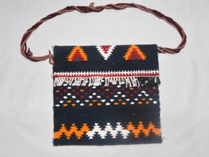 Authentic Moroccan Bag - Handwoven Tribal Wool Purse