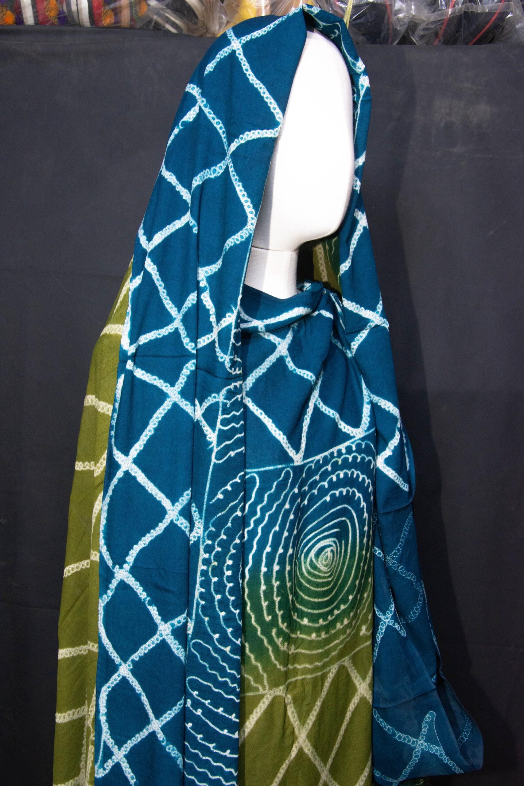 Traditional Amazigh Melhfa - Ethnic Sahrawi Gown - Unique Handcrafted Desert Robe - Image 6