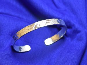 Bracelet Tuareg Argent - Hammered Cuff Silver