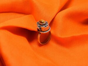 Antique Box Ring Silver - Rare Silver Ring Handmade