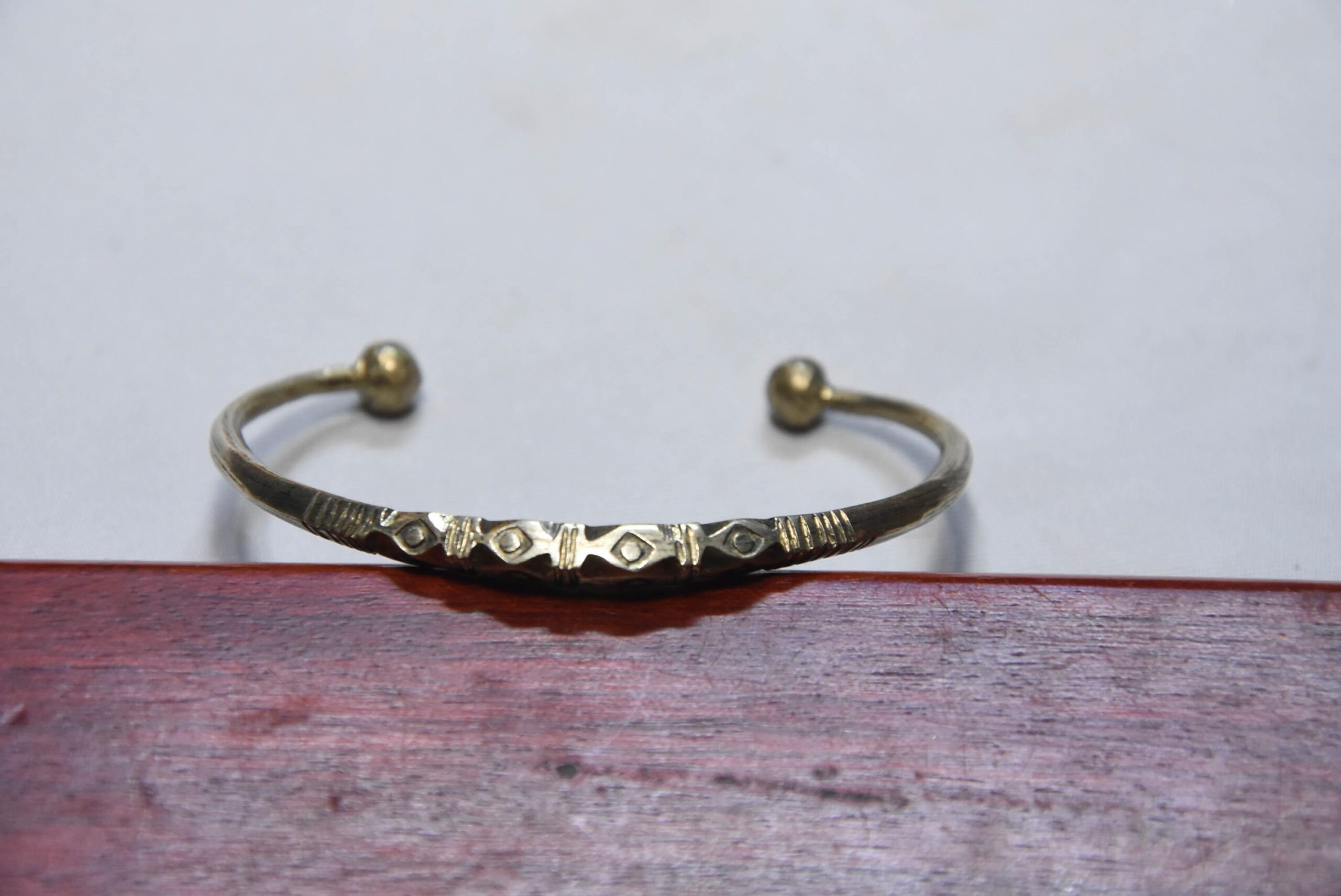 Tuareg Bracelet Handmade, Boho African Cuff - Image 2