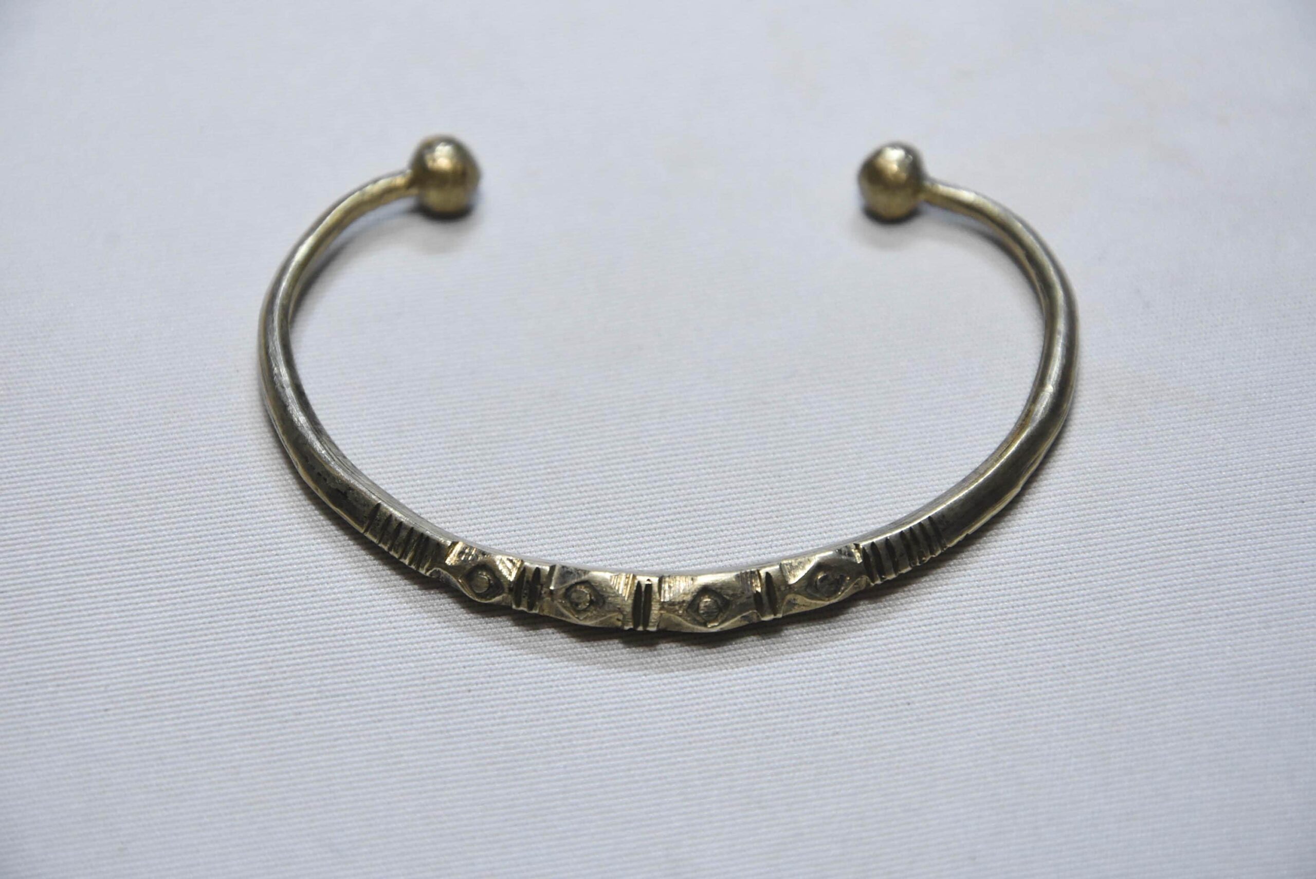 Tuareg Bracelet Handmade, Boho African Cuff
