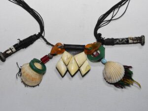 Antique Tuareg Khomissar Necklace - Amulet Pendant, Berber Jewelry, Vintage Ethnic Jewellery and Adornment