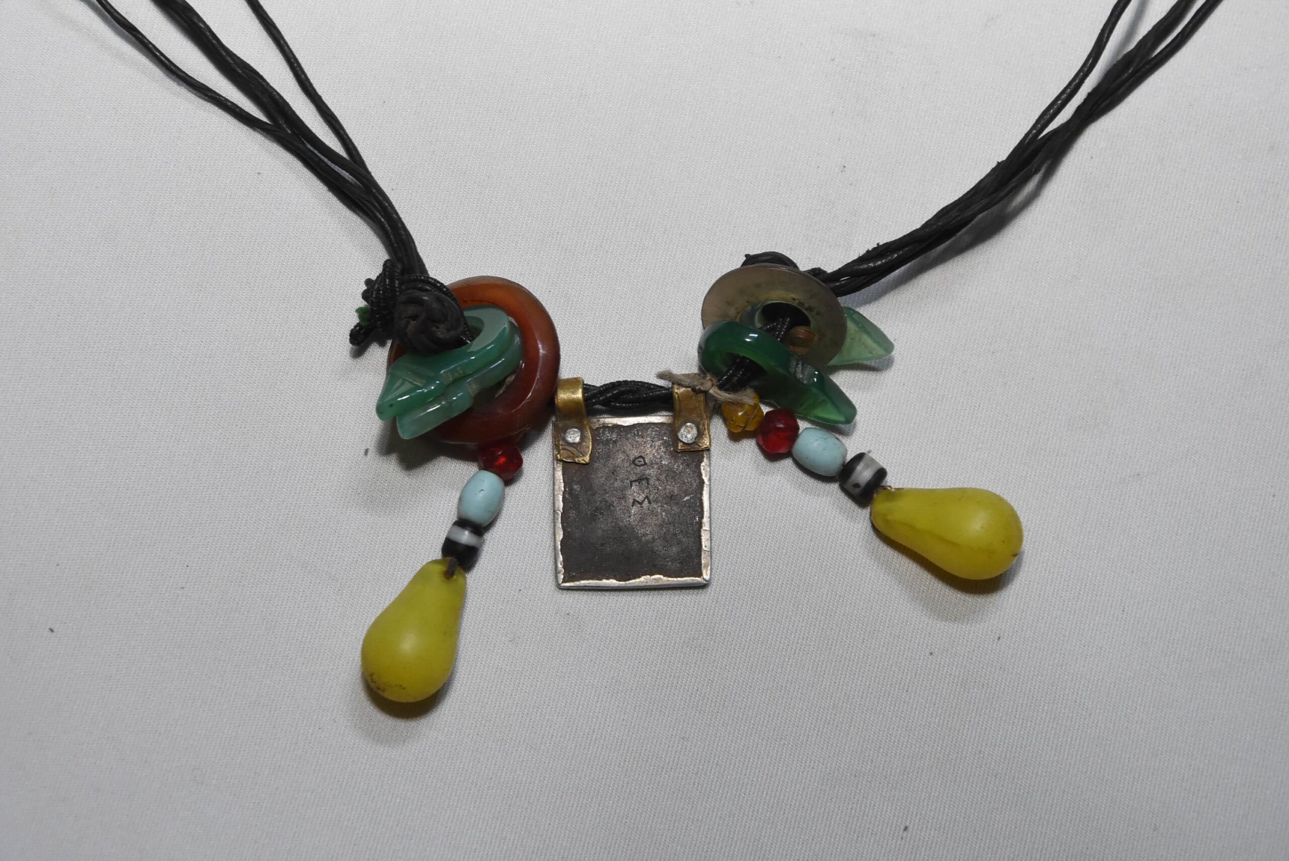 Vintage Tuareg Silver Amulet Pendant: Ethnic Berber Necklace - Image 7
