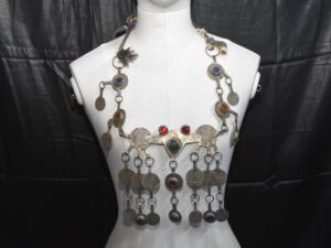 Old Berber Necklace Silver – Handmade Tribal & Coin Statement Piece