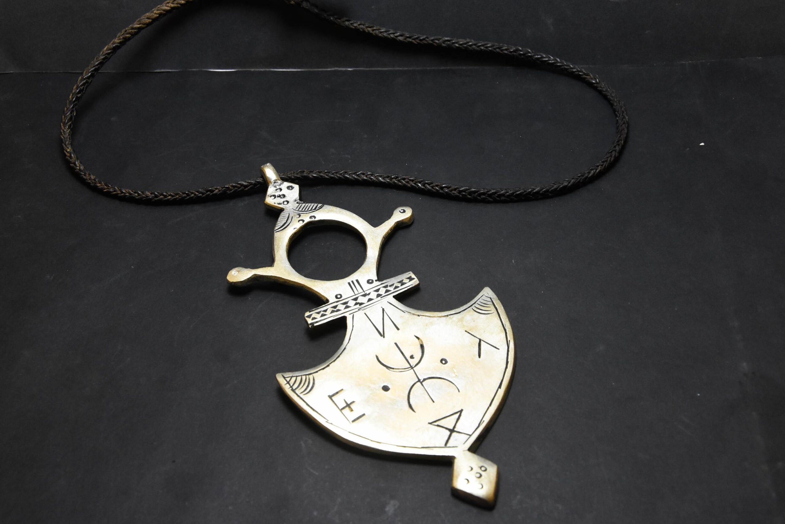 Tuareg Silver Cross Pendant, Tahoua Southern African Tribal Jewelry - Image 7