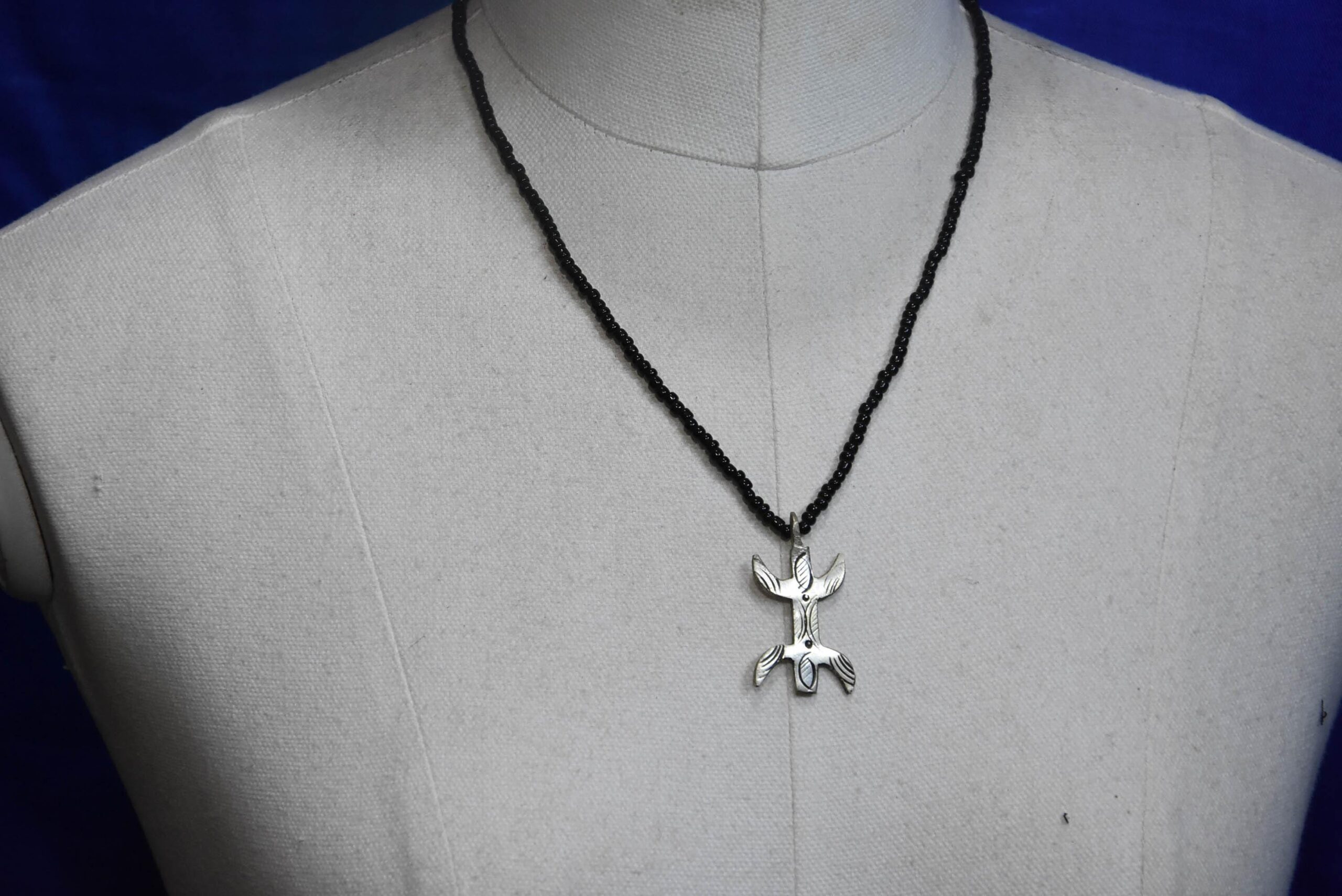 Moroccan Berber Yaz Pendant Necklace, Amazigh Symbol Tifinagh Jewelry - Image 5